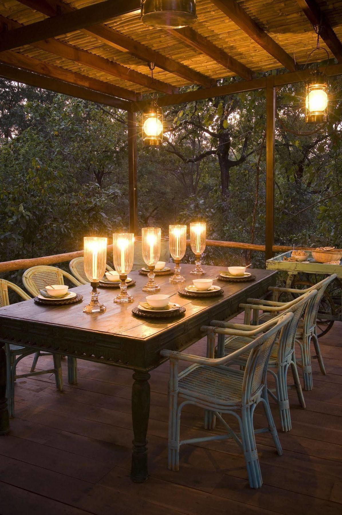 Baghvan Pench National Park - A Taj Safari Lodge Behrai Restaurace fotografie